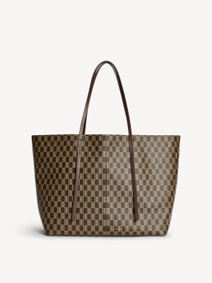 By Malene Birger Abi Monogram Tote Tasker Shale | DK_BB21872