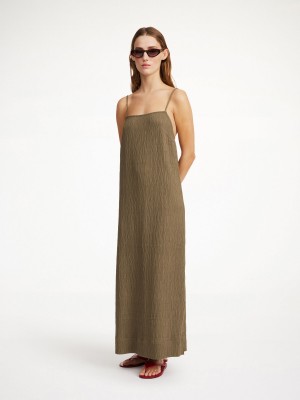 By Malene Birger Almeena Maxi Kjole Shitake | DK_BB39283