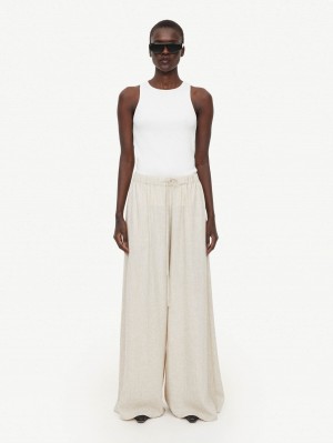 By Malene Birger Amani Tank Toppe Hvide | DK_BB31783