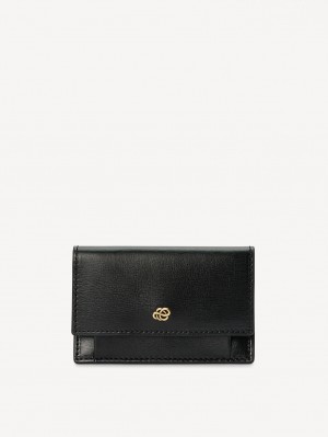 By Malene Birger Aya Leather Wallet Tegnebøger Og Kortholdere Sort | DK_BB27221