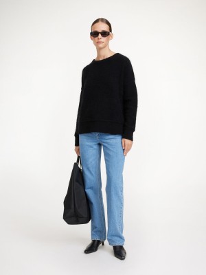 By Malene Birger Biagiorms Sweater Strikkevarer Sort | DK_BB76458