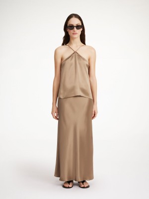 By Malene Birger Boshan Midi Nederdel Shitake | DK_BB48453