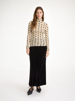 By Malene Birger Boshan Midi Nederdel Sort | DK_BB68686