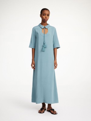 By Malene Birger Brinney Maxi Kjole Cool Water | DK_BB95829