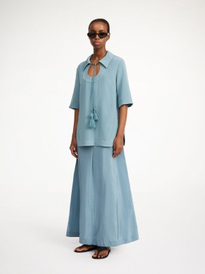 By Malene Birger Brittiny Toppe Cool Water | DK_BB90316