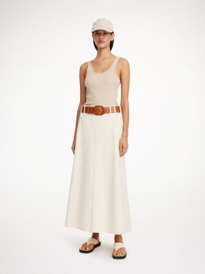 By Malene Birger Carlas Denim Maxi Jeans Mojave Desert | DK_BB72003
