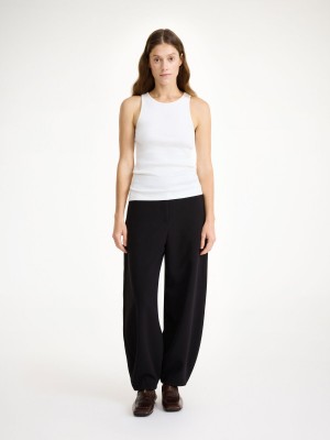 By Malene Birger Carlien High-waist Bukser Sort | DK_BB55888