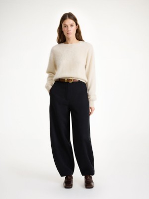 By Malene Birger Carlien Wool Bukser Sort | DK_BB94025