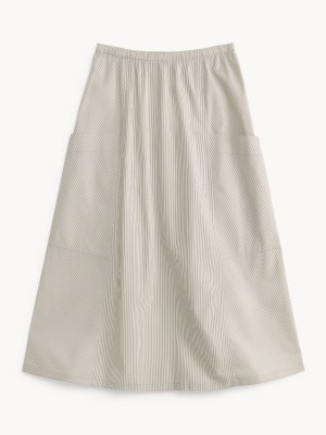 By Malene Birger Catterine Organic Cotton Maxi Nederdel Brune | DK_BB82477