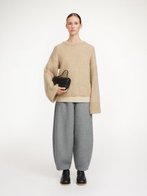By Malene Birger Cierra Sweater Strikkevarer Beige | DK_BB80787