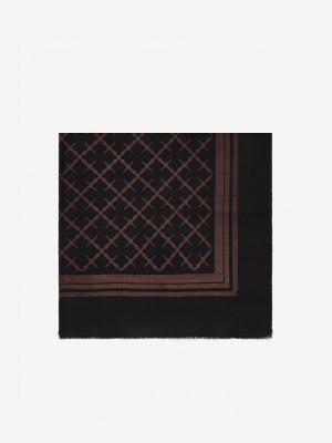 By Malene Birger Cornelis Wool Tørklæder Mørke | DK_BB89959