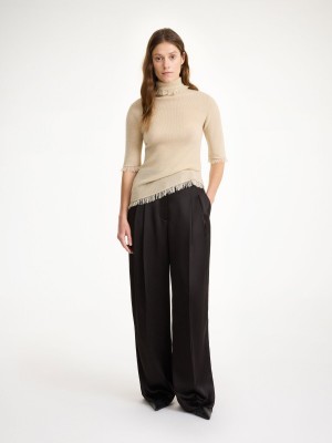 By Malene Birger Cymbaria High-waisted Bukser Sort | DK_BB68893