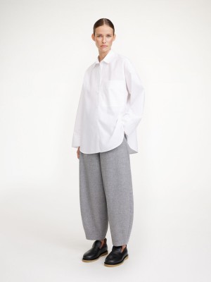 By Malene Birger Derris Organic Cotton Skjorte Hvide | DK_BB75463