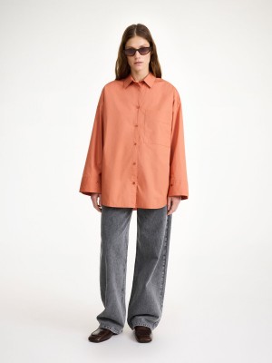 By Malene Birger Derris Organic Cotton Skjorte Mørke | DK_BB36900