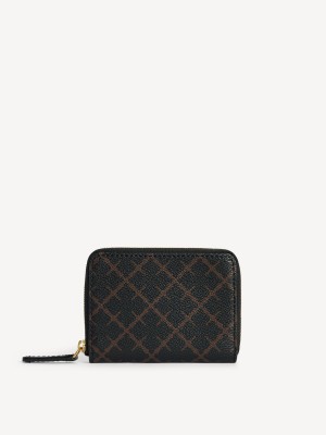 By Malene Birger Elia Printed Coin Purse Tegnebøger Og Kortholdere Mørke | DK_BB38162