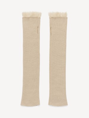 By Malene Birger Fezan Gloves Andet Tilbehør Oyster Gray | DK_BB47914