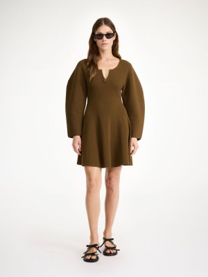 By Malene Birger Francesa Mini Kjole Shitake | DK_BB55307