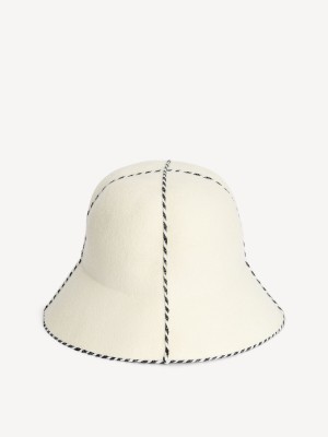 By Malene Birger Ilmura Wool Hat Andet Tilbehør Oyster Gray | DK_BB40912