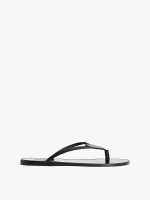 By Malene Birger Ladina Leather Sandals Sko Sort | DK_BB37643