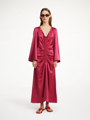 By Malene Birger Lavende Maxi Kjole Wild berries | DK_BB97693