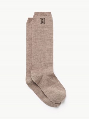 By Malene Birger Leiann Socks Andet Tilbehør Brune | DK_BB39738