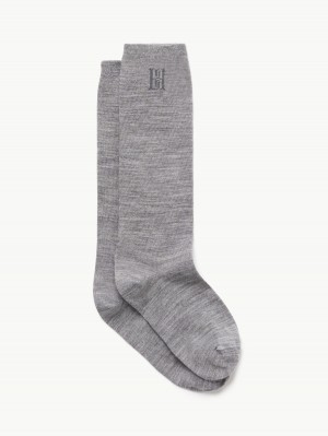 By Malene Birger Leiann Socks Andet Tilbehør Grå | DK_BB64382