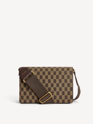 By Malene Birger Loenna Monogram Shoulder Tasker Shale | DK_BB25865
