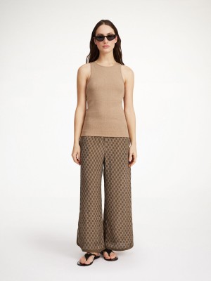 By Malene Birger Louisan Wide-leg Bukser Mono Lined 1DJ | DK_BB10220