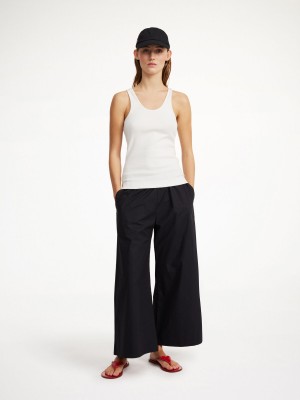 By Malene Birger Luisa High-waisted Bukser Sort | DK_BB11691