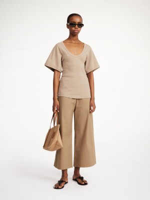 By Malene Birger Lunai T-shirt Toppe Nomad | DK_BB48211