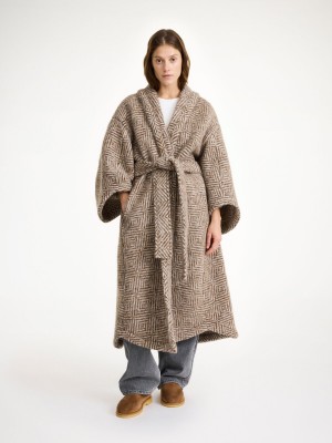 By Malene Birger Mangia Wool-blend Jakker Shitake | DK_BB39516