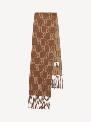 By Malene Birger Manno Wool Tørklæder Bison | DK_BB48216