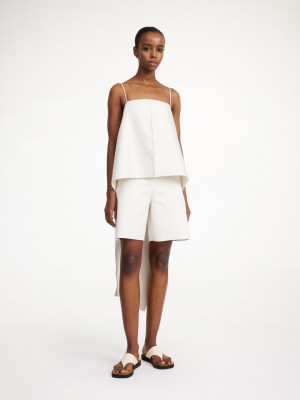 By Malene Birger Marrian Shorts Hvide | DK_BB80348