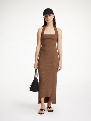 By Malene Birger Merine Maxi Nederdel Shitake | DK_BB50609