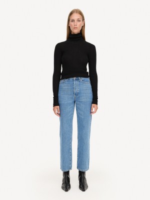 By Malene Birger Milium Organic Cotton Jeans Blå | DK_BB90516