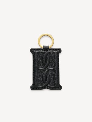 By Malene Birger Monno Leather Keychain Andet Tilbehør Sort | DK_BB61291