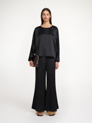 By Malene Birger Odelleys Blouse Skjorte Sort | DK_BB88697