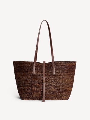 By Malene Birger Palla Straw Tote Tasker Bison | DK_BB19549