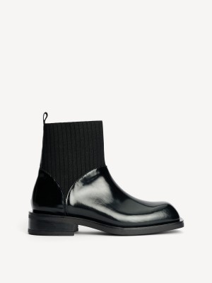 By Malene Birger Perlla Leather Boots Sko Sort | DK_BB68169