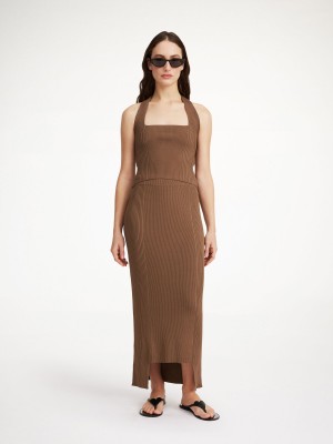 By Malene Birger Ronda Top Strikkevarer Shitake | DK_BB56556