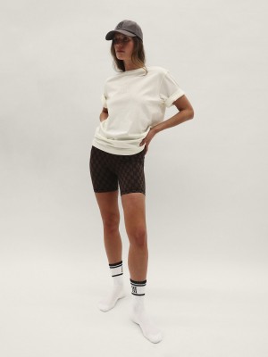 By Malene Birger Siola Atheletic Shorts Mørke | DK_BB72250