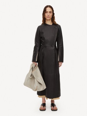 By Malene Birger Sirrena Leather Jakker Sort | DK_BB76538
