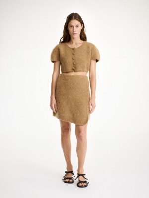 By Malene Birger Zhara Top Strikkevarer Brune | DK_BB98035