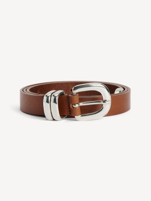 By Malene Birger Zoilo Leather Bælter Mørkebrune | DK_BB78911