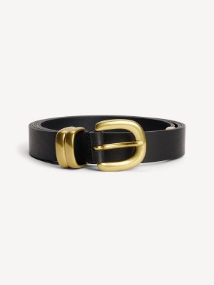 By Malene Birger Zoilo Leather Bælter Sort | DK_BB39540
