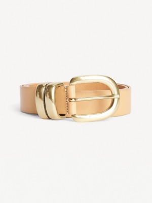 By Malene Birger Zoira Leather Bælter Tan | DK_BB38107